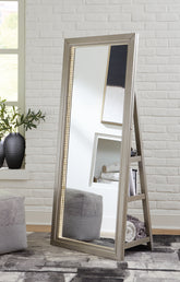 J&M Furniture - Ashley Furniture - Evesen Floor Standing Mirror with Storage - Floor Standing Mirror/Storage - A8010379
